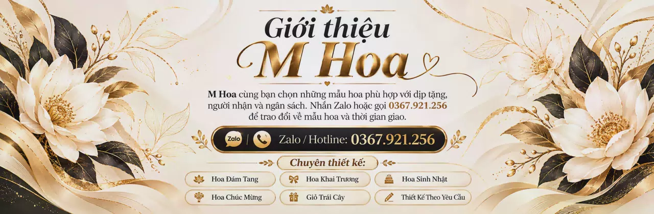 Ảnh bìa Shop hoa tươi Xã Tân An Nghệ An - Chăm chút món quà từ sắc hoa